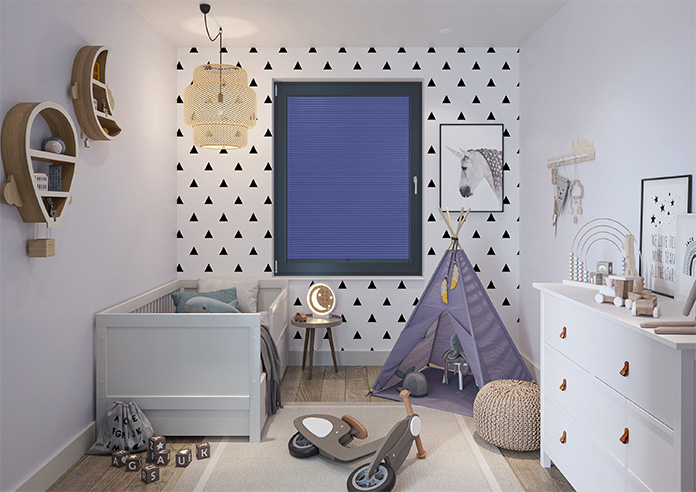 Umbra (Blackout), Denim - Stick Fit Honeycomb Blind - Image 9